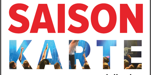 Die Konzert-Saisonkarte für Frühling/Sommer 26 ist da!