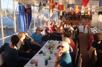 Die Spielboden-Crew auf dem Sonnendeck!