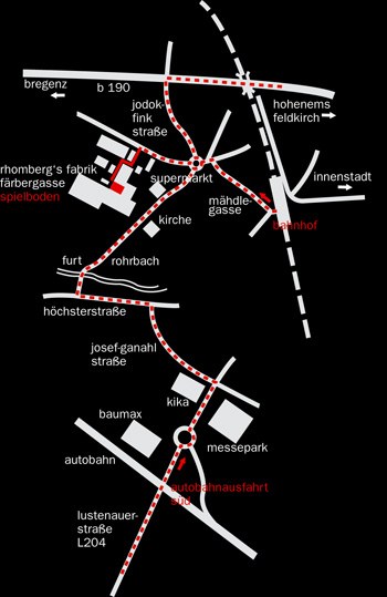 anfahrtsplan umleitung