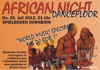 African Dancefloor Night mit DJ Bob