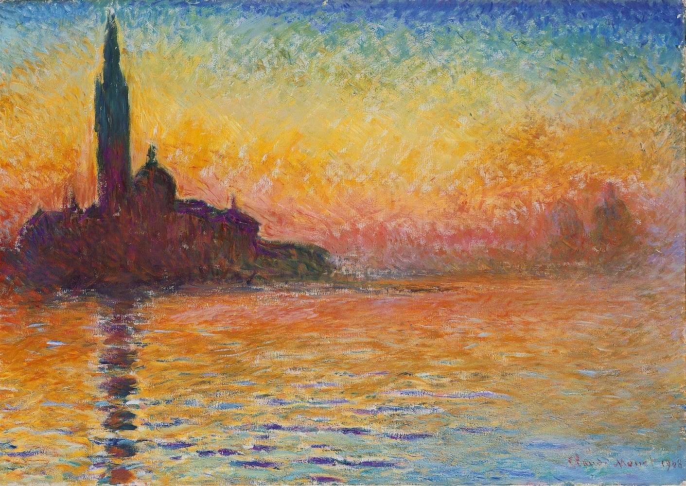 Ich, Claude Monet