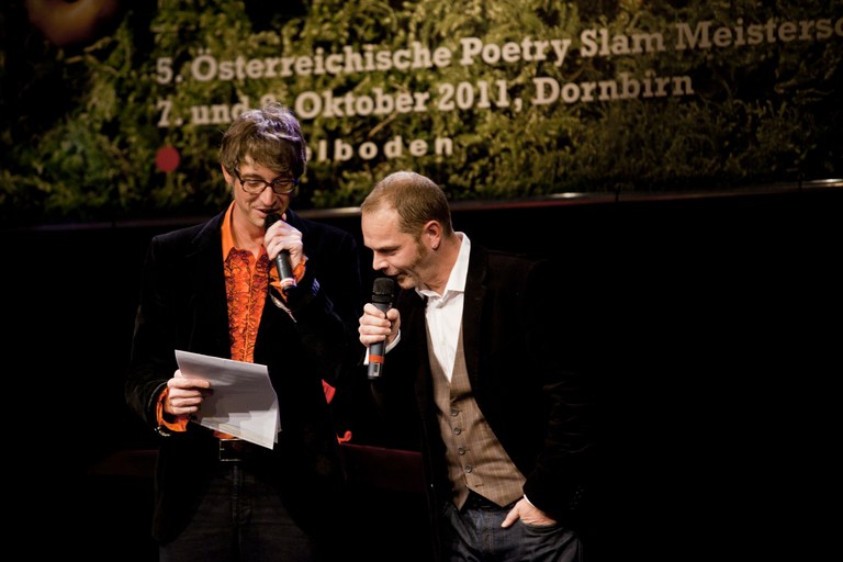 Markim Pause und Richi Küttel