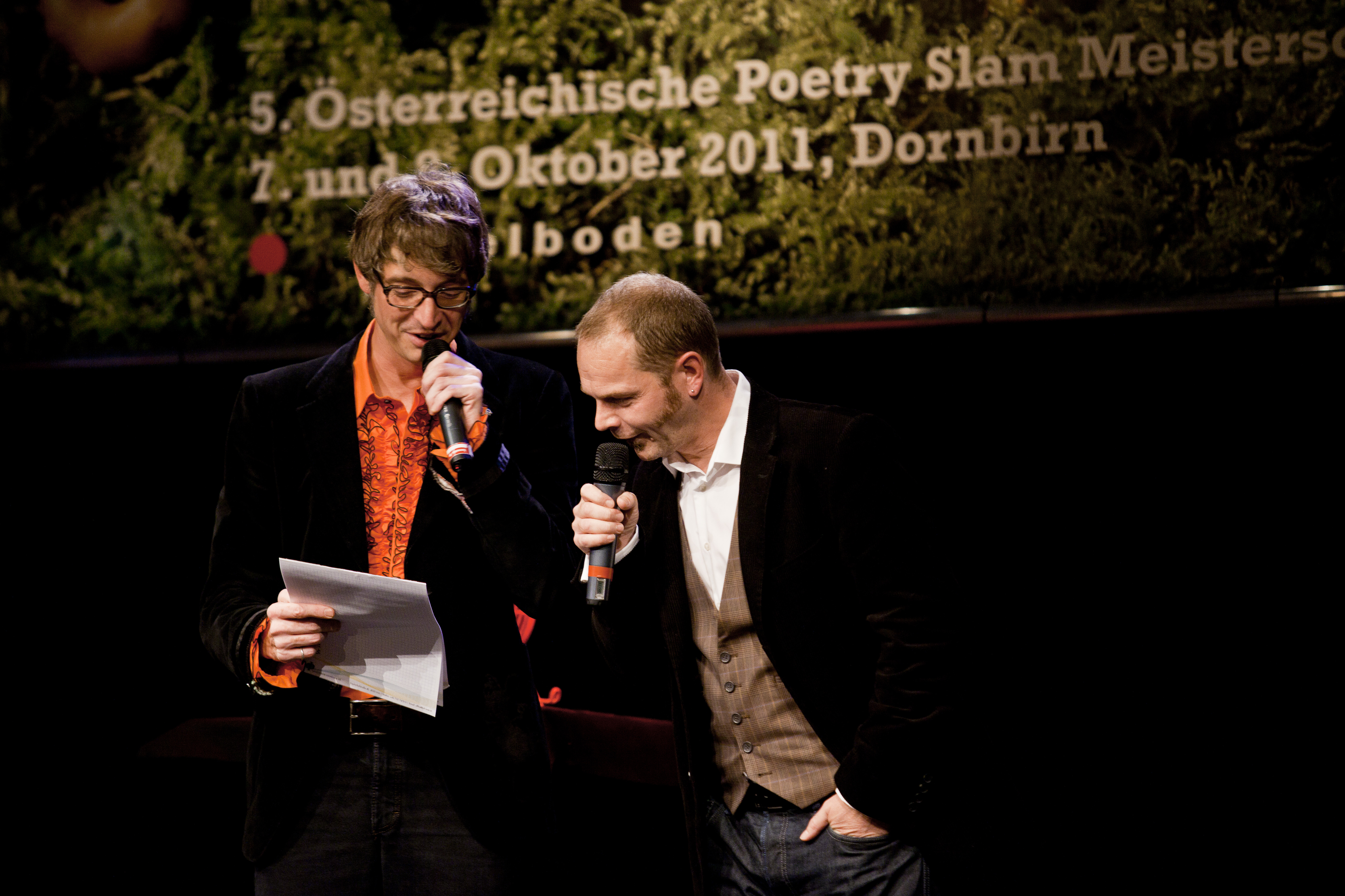Markim Pause und Richi Küttel