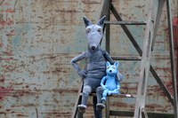 Figurentheater Neumond: Großer Wolf & kleiner Wolf –  oder vom Glück, zu zweit zu sein