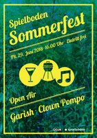 Spielboden Sommerfest