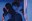 GoWest Bunte Streifen: Sequin in a Blue Room