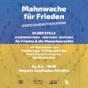 Mahnwache für Frieden