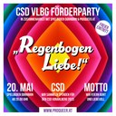 Regenbogen Liebe – CSD VLBG Förderparty