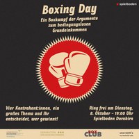 Boxing Day: Ein Boxkampf der Argumente zum bedingungslosen Grundeinkommen