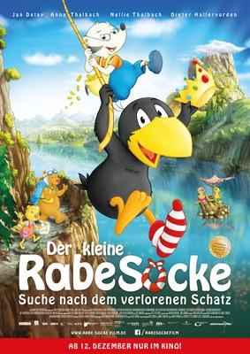 Der kleine Rabe Socke - Suche nach dem verlorenen Schatz_Poster (c) Constantin Film.jpg